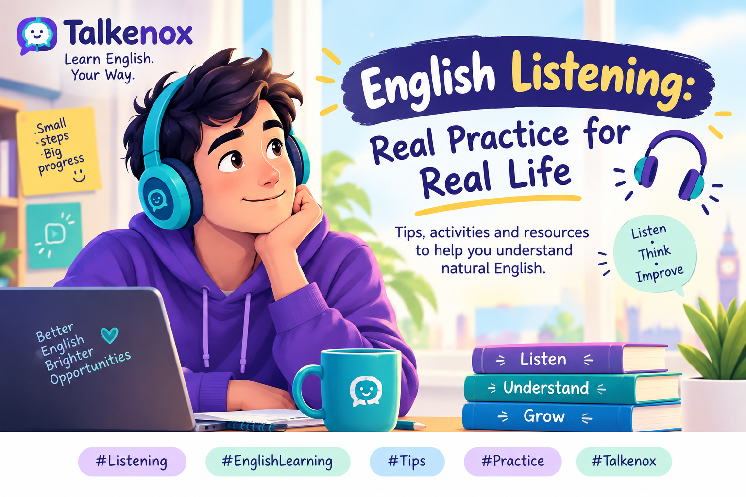 English Listening: How to Understand Natural English